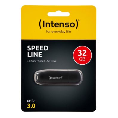 Speed Line 32 GB (schwarz, USB-A 3.2 Gen 1)