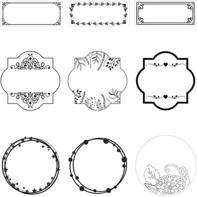 36 trodat Aufkleber Vintage verschiedene Motive