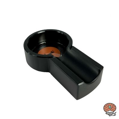 Angelo Metall Zigarrenaschenbecher schwarz für 1 Zigarre