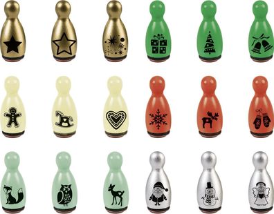 Heyda 204888689 Stempel-Figuren "Weihnachten"