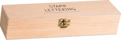 Heyda 204888681 Stempel-Set "Alphabet" 23 x 6,5 x 5 cm