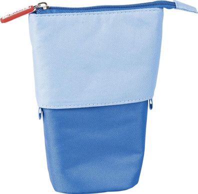 Brunnen 104903030 Schlampermäppchen 18 x 8 cm, gestülpt 12 cm blau