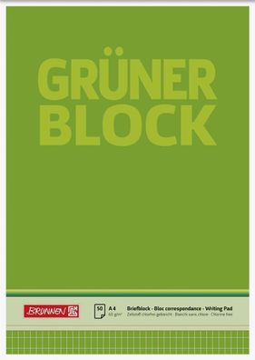 Brunnen 1052639 Block "Grüner Block" A4 rautiert