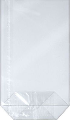Heyda 203089231 Bodenbeutel "unbedruckt" 115 x 190 mm klar