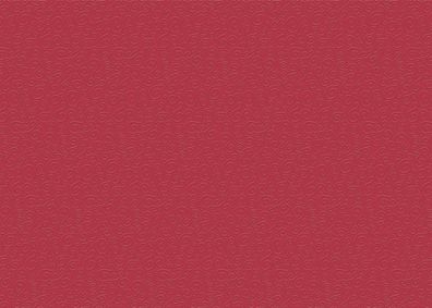 Heyda 204772262 Prägekarton "Milano" 50 x 70 cm rubinrot