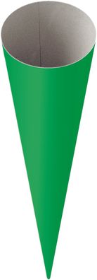 Heyda 204870069 Schultüten-Rohling 70 cm Ø 19 cm grün