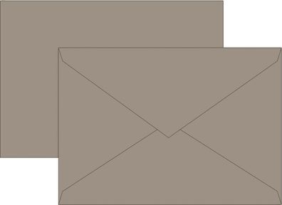 Brunnen 105125485 Briefumschlag Universalpapier C5 taupe