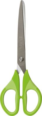 Heyda 204809452 Büroschere Soft-Touch Colour Code 18 cm Grifffarbe: kiwi