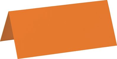 Heyda 211437021 Tischkarte 100 x 45 mm orange