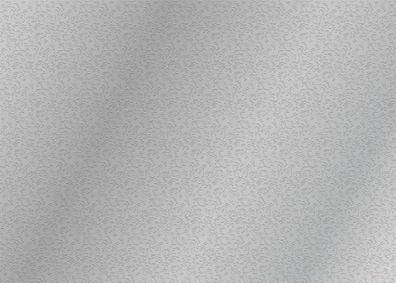 Heyda 204772277 Prägekarton "Roma" 50 x 70 cm silberfarben, Rückseite weiß