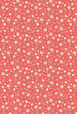 Heyda 204772758 Motivkarton "Daisy" A4 (21 x 31 cm inkl. Codierleiste) rot