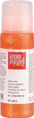 KNORR prandell 218099010 Glitterfarbe Glitter Glue neonorange