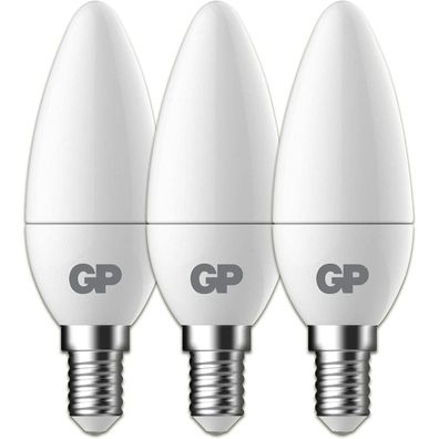 3 GP LED-Lampen Mini Candle E14 4,9 W matt