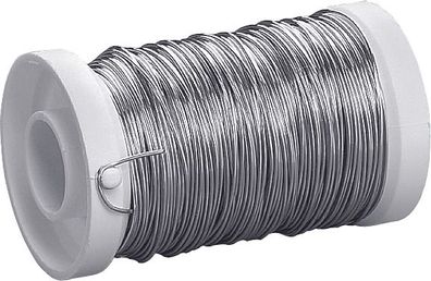 KNORR prandell 216466702 Lackdraht 50 m Ø 0,5 mm silberfarben