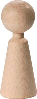 KNORR prandell 213000860 Figurenkegel Höhe: 60 mm roh, gebleicht