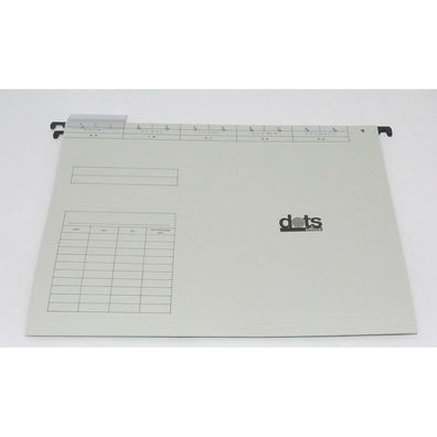 25 dots Hängemappen lichtgrau