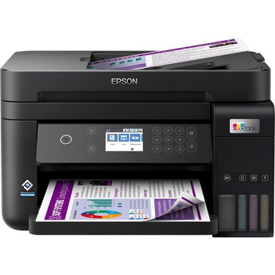 EcoTank ET-3850 (schwarz, Scan, Kopie, USB, LAN, WLAN)
