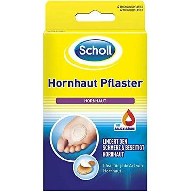 Scholl Hornhautpflaster 4 St