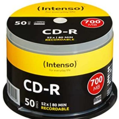 50 Intenso CD-R 700 MB