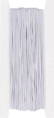 Heyda 204888910 Hutgummi-Kordel 25 m x 1,2 mm weiß