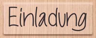 Heyda 211800320 Stempel Einladung "Einladung"