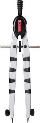 Brunnen 1049531 Schnellverstellzirkel Peak 3 Länge: 170 mm schwarz