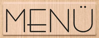 Heyda 211800530 Stempel Menü "Menü"