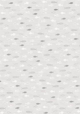 Heyda 204878854 Transparentpapier "Fische" A4 (21 x 31 cm inkl. Codierleiste)