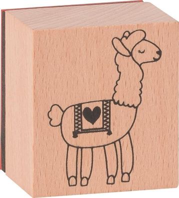 Heyda 204888676 Stempel-Set "Lama" 12 x 10 x 3 cm