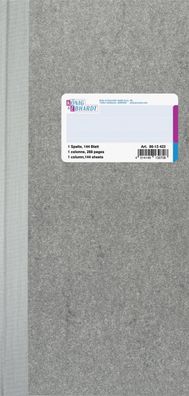 König & Ebhardt 8613423 Spaltenbuch 2/3 A4 1 Spalte, 32 Zeilen grau
