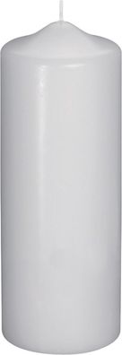 KNORR prandell 218303100 Stumpenkerze 250 mm Ø 80 mm weiß