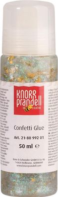 KNORR prandell 218099201 Glitterfarbe Confetti Glue "Sterne" goldfarben