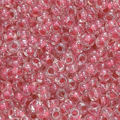 KNORR prandell 216105130 Böhmische Rocailles Ø 2,5 mm karmesin-transparent