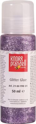 KNORR prandell 218099031 Glitterfarbe Glitter Glue lila