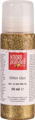 KNORR prandell 218099076 Glitterfarbe Glitter Glue goldfarben