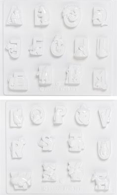 KNORR prandell 212713171 Gießform "Tier-ABC"