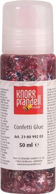 KNORR prandell 218099203 Glitterfarbe Confetti Glue "Sterne" bunt