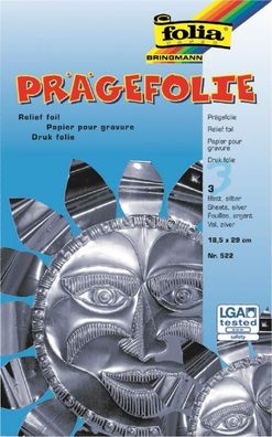 KNORR prandell 218260095 Prägefolie 18,5 x 29 cm silberfarben