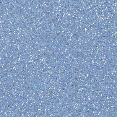 KNORR prandell 218434534 Moosgummi CreaSoft Glitter 20 x 30 x 0,2 cm hellblau