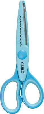 Heyda 204888001 Zierrandschere "Carlo" 16,5 cm