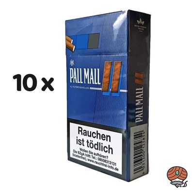Pall Mall Blue / Blau XL Filter Cigarillos 10x 17 Stück