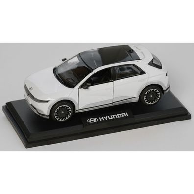 Original Hyundai IONIQ 5 Modellauto 1:38 Miniatur Atlas-White GIG70AZ110WH