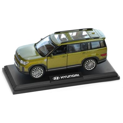 Original Hyundai SANTA FE Modellauto 1:38 Miniatur Ocado-Green P6G70AZ110GR