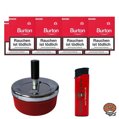 1 Stange Burton Original Filter Zigarillos (25 Stück / Schachtel) + Zubehör