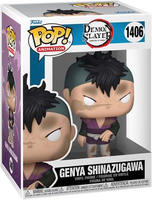 Demon Slayer - Genya Shinazugawa 1406 - Funko Pop! Vinyl Figur
