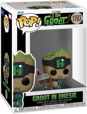 Marvel I Am Groot - Groot in Onesie 1193 - Funko Pop! Vinyl Figur