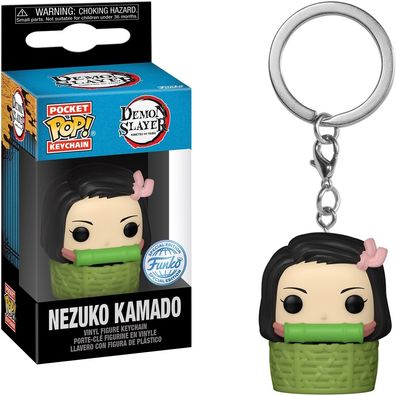 Demon Slayer - Nezuko Kamado - Schlüsselanhänger Funko Pocket POP! Keychain