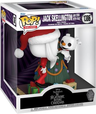 The Nightmare Before Christmas - Jack Skellington and Zero with Tree 1386 - Funk