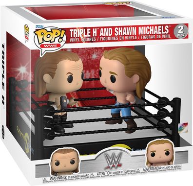 WWE - Triple H and Shawn Michaels - Funko Pop! Vinyl Figur