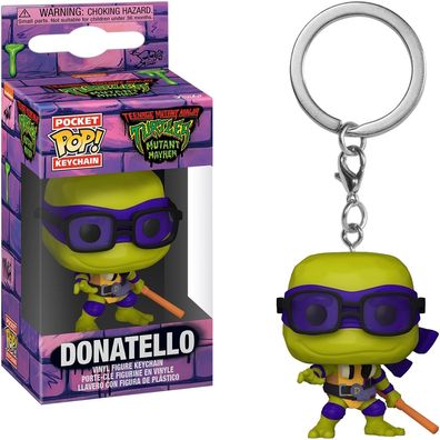 Teenage Mutant Ninja Turtles Mutant Mayhem - Donatello - Schlüsselanhänger Funko